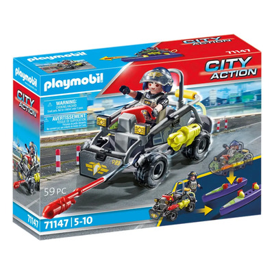 Figura Armable Playmobil City Action Fuerzas Especiales 3+ 59 | Envío gratis