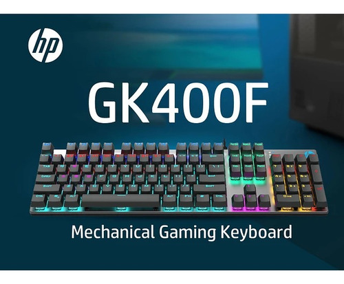 Teclado Gaming Hp Gk400f