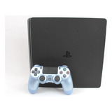 Sony Playstation 4slim 1tb Color Negro Control Azul  Usado G
