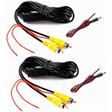 Cable Rca Para Cámara De Visión Trasera Pack De 2