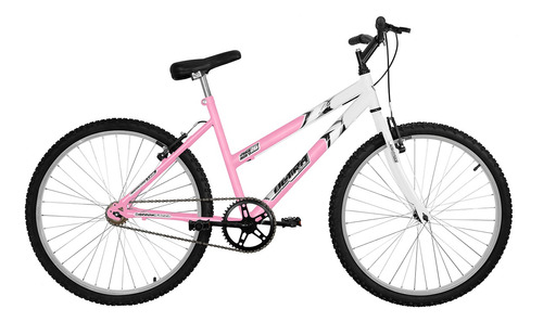 Bicicleta Bike Com Aro 26 Bicolor Feminina E Sem Marchas