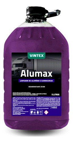 Limpa Alumínio Alumax Vonixx Vintex Rodas Baú Motor Chassi