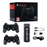 Game Stick 4k Gd10 35.000 Jogos 2 Controles S/fio Original