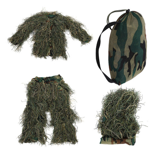 Traje De Caza Con Camuflaje De Camuflaje Para Bebé Niña