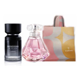 Kit Presente Lyra + Impression In Black Perfumes Eudora