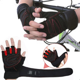 Guantes Transpirables De Medio Dedo Sports Fitness