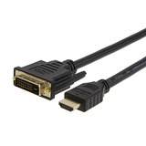 Hdmi A Dvi, Cablecreation 4,9 Pies Hdmi Macho A Dvi (24 + 1)