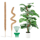 2 Soporte De Musgo Para Plantas, Flexible, 30cm