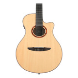 Violão Eletroacústica Yamaha Nx Ntx3 Para Destros Natural Ébano Brilhante