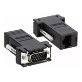 Adaptador Extensores Vga Macho A Ethernet Rj45