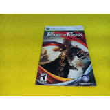 Manual Original Prince Of Persia Xbox 360