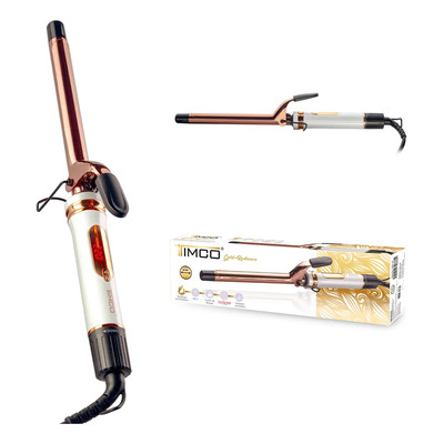 Tenaza Rizadora Extra Larga 22 Cm Gold Radiance Ideal para cabello largo o extensiones Trx-19 Timco | Meses sin interés