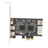 Tarjeta Adaptadora Firewire Pciex1 A Cuatro Puertos Ieee 139