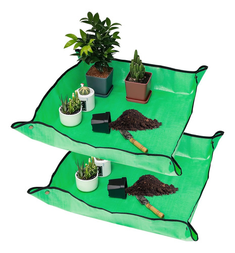 Repotting Mat For Transplanting & Potting Soil Mess Control