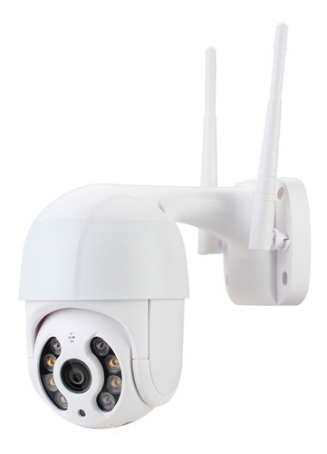 Câmera Segurança Para Ambientes Externos Cor Branco