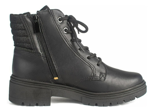 Bota Feminina Dakota Cano Baixo Almeria Glitter Preta - G960