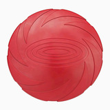 Frisbee Para Perro (disco Volador), Para Playa Y Exterior Color Rojo