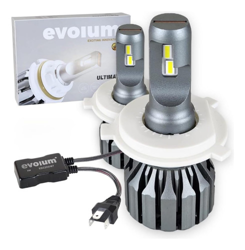 Focos Led Evolum De 15,000 Lúmenes Para Auto