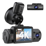 Dashcam Vantrue, Delantero E Interior, Con Gps, Pantalla Lcd