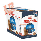 Caja Royal Canin Light Weight Care Cat Pouch 12x85grs Nuska 