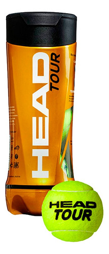 Tubo Pelotas Head Tour Paddle Tenis 5-0035 X3 Ahora 6 Empo