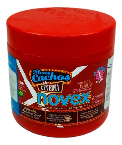 Novex Meus Cachos De Cinema Tratamiento - G A $131