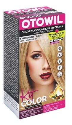 Otowil Kit Coloracion Crema + Oxidante + Puntitas Fashion 