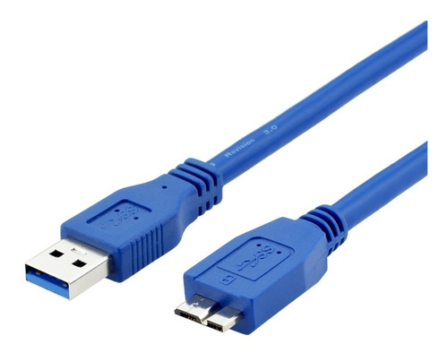 Cable Disco Externo Micro Usb 3.0 Transferencia Datos Veloz