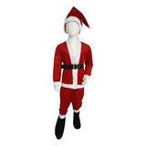 Disfraz Santa Claus Niño Navidad Traje Santa Clos Navideño