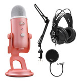 Micrófonos Blue Microphones Yeti Usb Collection (rosa)