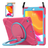 Funda Para iPad Batyue 10.2 9na/8va/7 Gen Ideal P/niñas/pink