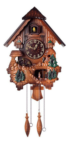 1. Reloj Cucu Aleman Antiguo Original Baratos Pared Marrón