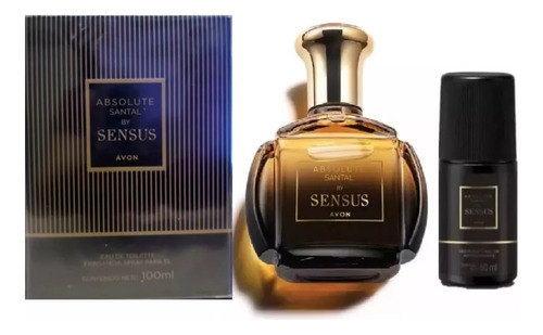Perfume Caballero Absolute Santal Sensus Set Avon Original