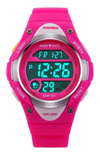 Reloj Skmei 1077 Mujer Niños Deportivo Sumergible