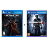Uncharted 4 +uncharted Legacy Playstation 4 Mídia Física Nf