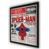 Quadro Decorativo Homem Aranha 110x80cm Grande Sala Quarto