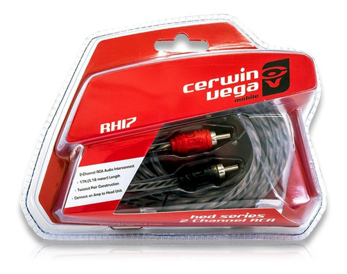 Cable Rca Cerwin Vega Rh17 2 Canales Hed 17 Ft = 5 Mts Macho