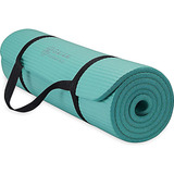 Gaiam Tapete Yoga Grueso Essentials Fitness Ejercicio Correa