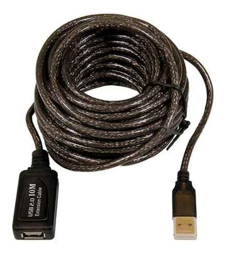 Cabo Extensor Usb  10 Metros Hi-speed 2.0 - 10m