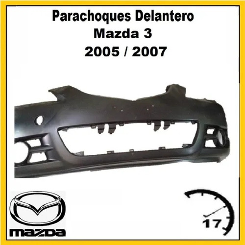 Parachoques Delantero Mazda 3 2005 2007 Foto 2