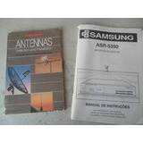 2 Libro Antena Satelital Manual Receptor Radio Shack Asr5350