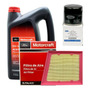 Kit Original De Filtros ( Aire + Habitaculo + Aceite ) + 8 Lt De Aceite Shell Para Volkswagen Amarok  Volkswagen Caribe