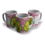 Taza Para Cafe, Tè 11oz Aguacate Pareja Feliz 