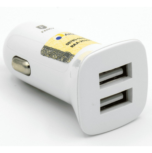 Carregador Veicular Anatel 2.4a Com Cabo Micro Usb V8 Fv01 