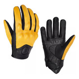 Guantes De Moto De Piel Retro Equitac