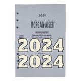 Repuesto Agenda Morgan Aiser 2022 Diario Solo Días 13x19 Cm