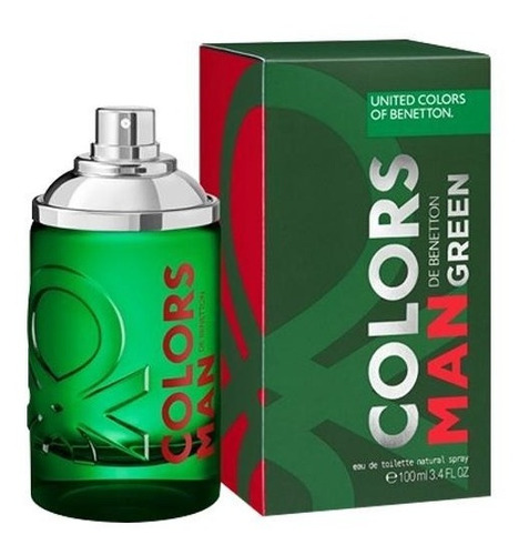 Perfume Hombre - Benetton Color Green Man X1ooml