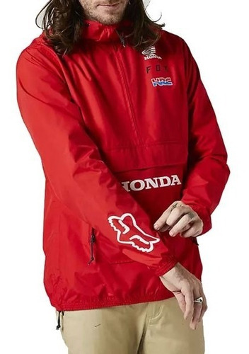 Campera Anorak Fox Racing Honda Hrc Team Jacket Emporio