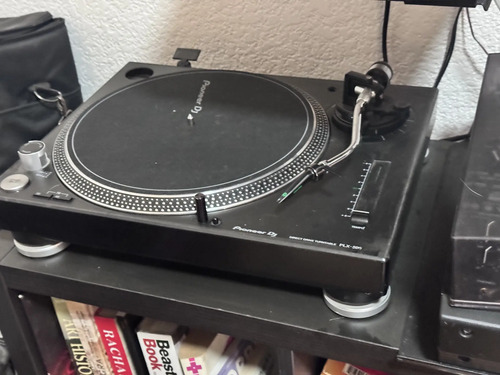 Bandeja Para Dj Pioneer Toca Discos Plx-500-k Color Negro | Envío gratis