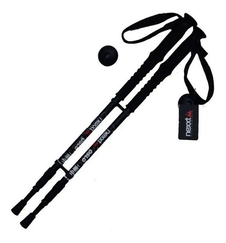 Baston Trekking Telescopico Nexxt 66-130cm Aluminio X2unid 